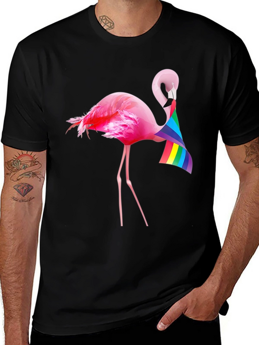 Flamingo LGBTQ Pride T-Shirt