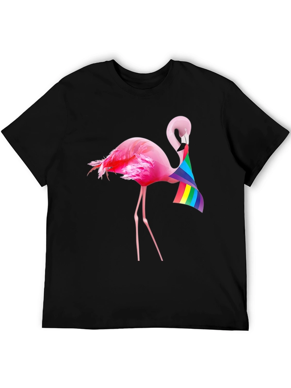 Flamingo LGBTQ Pride T-Shirt