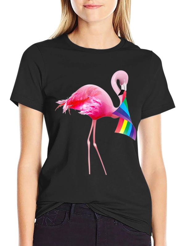 Flamingo LGBTQ Pride T-Shirt