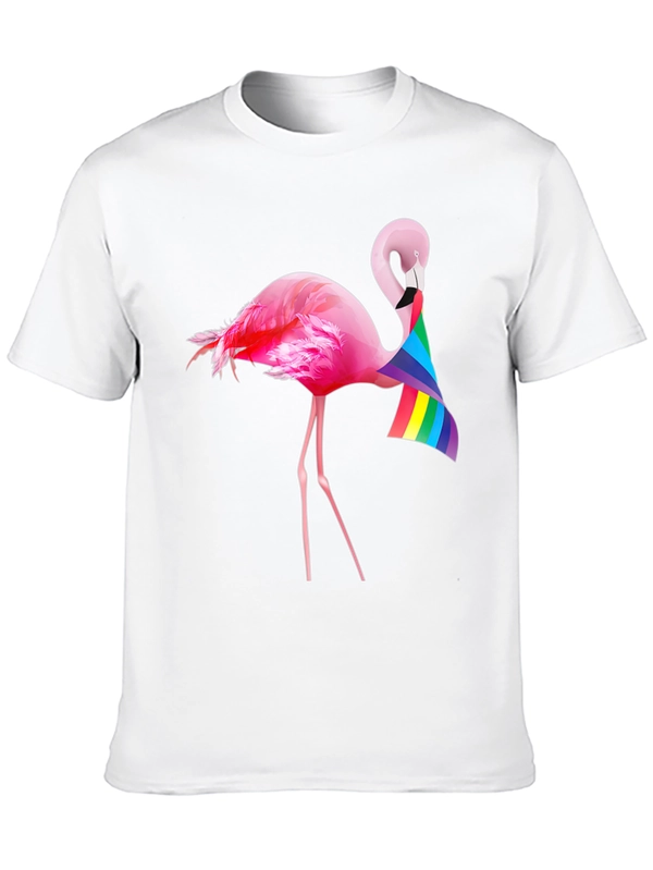 Flamingo LGBTQ Pride T-Shirt