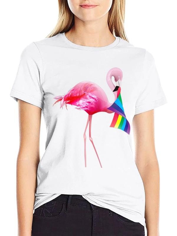 Flamingo LGBTQ Pride T-Shirt