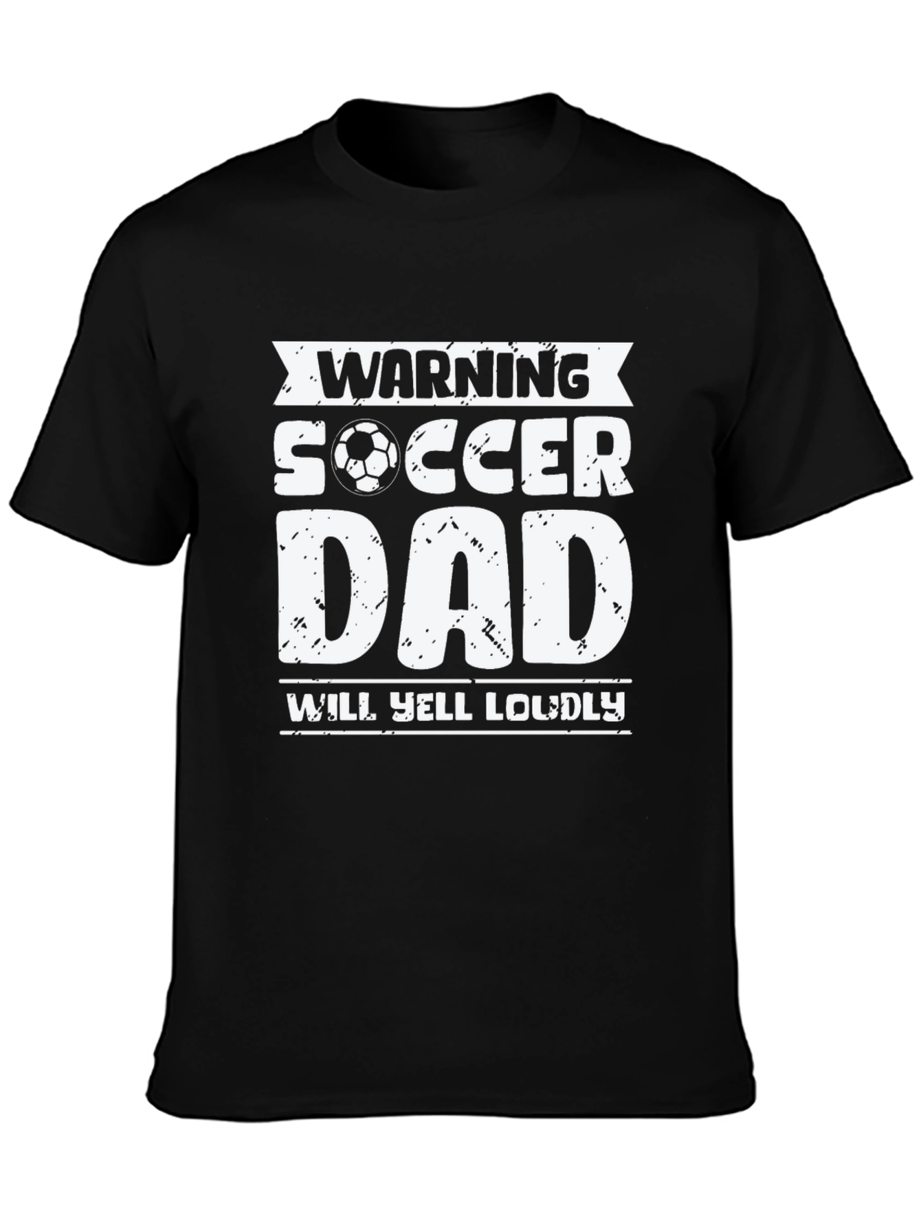 Warning Soccer Dad Graphic Tee