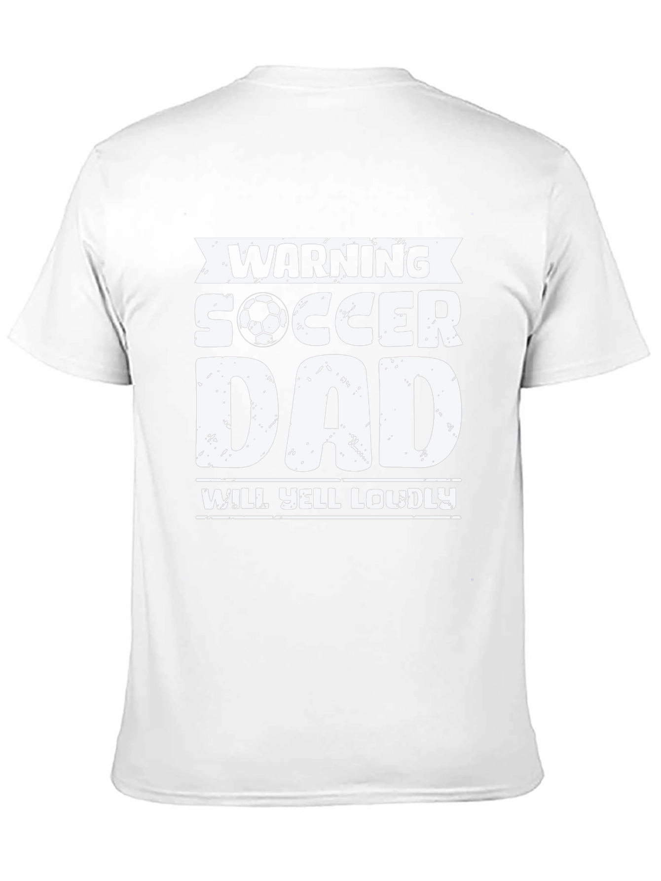 Warning Soccer Dad Graphic Tee