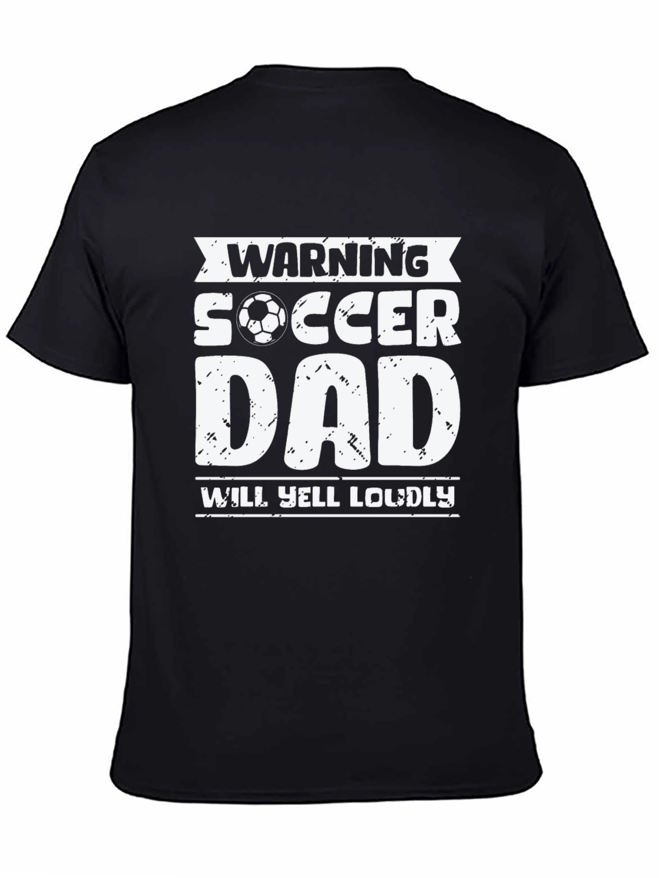 Warning Soccer Dad Graphic Tee