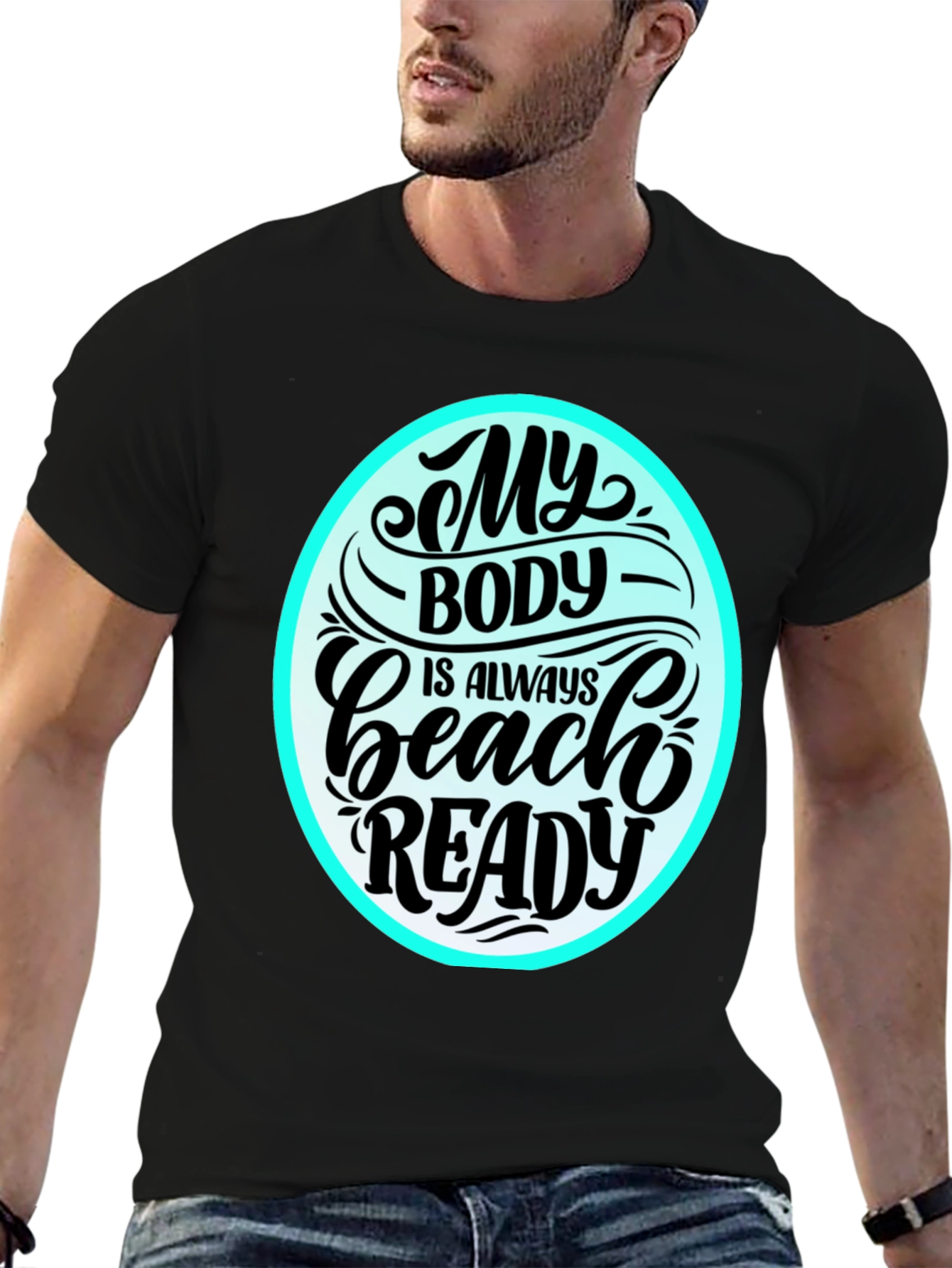 Beach Ready Graphic Tee - Stylish Summer T-Shirt