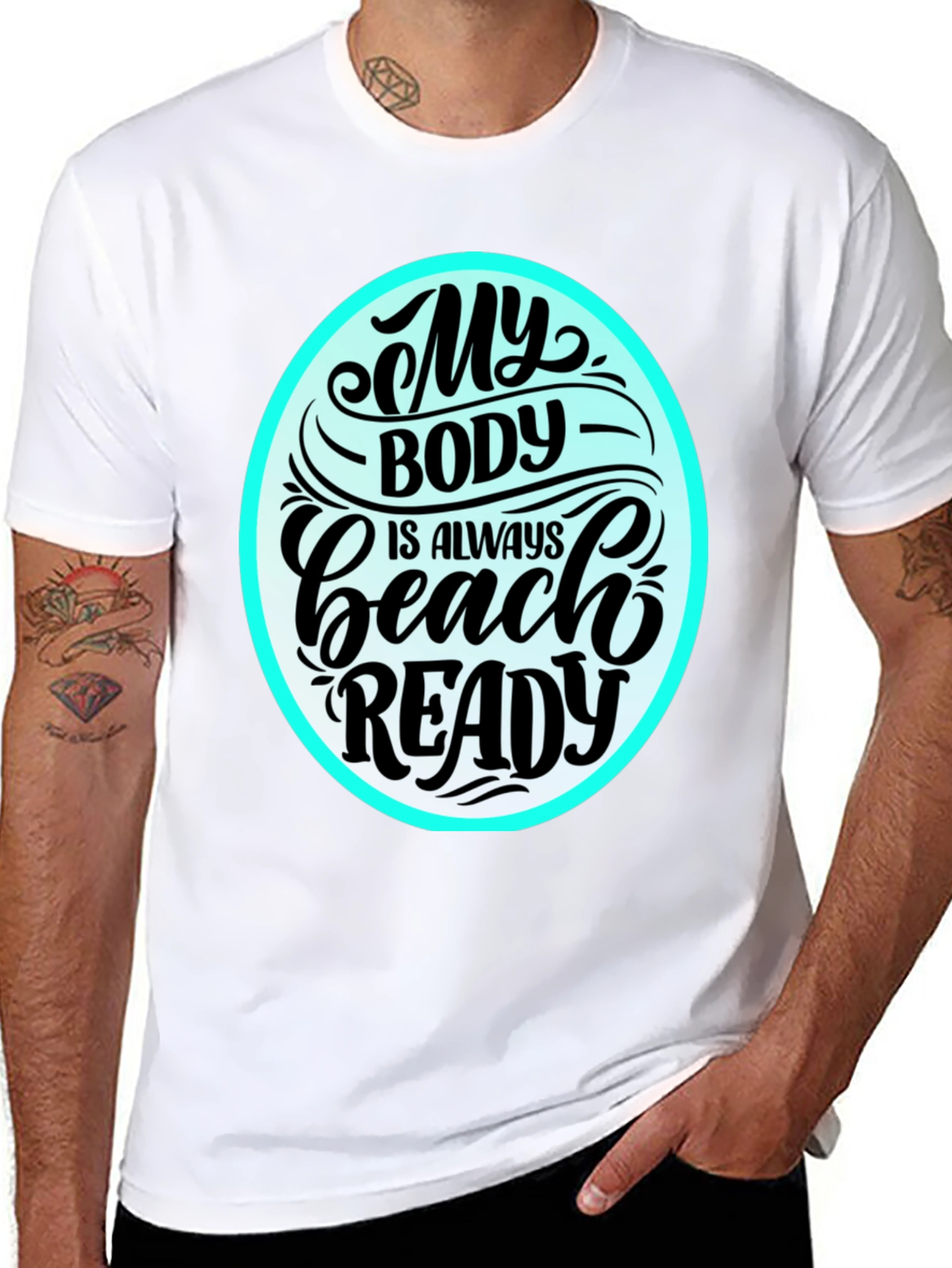 Beach Ready Graphic Tee - Stylish Summer T-Shirt