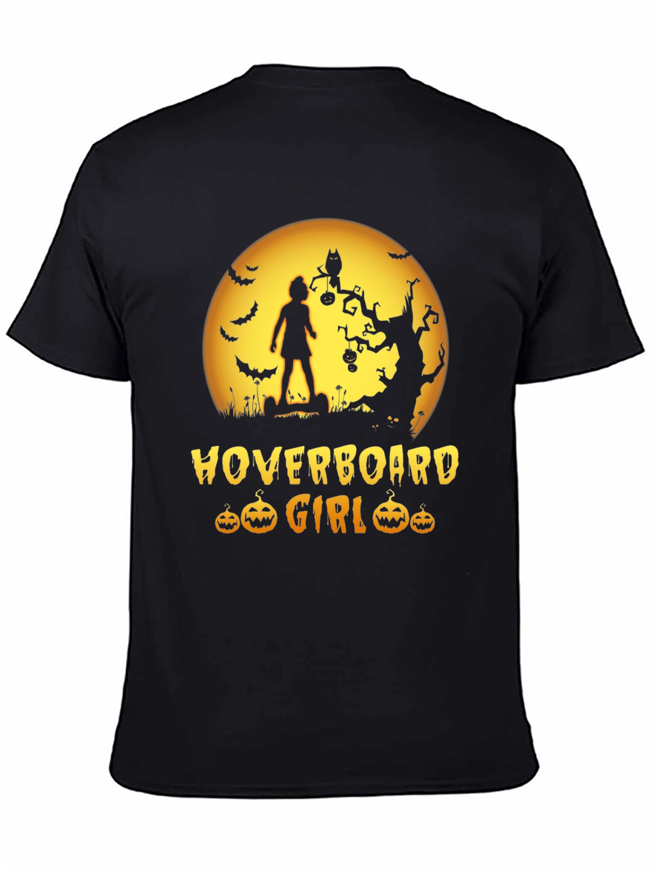 Halloween Hoverboard Girl T-Shirt
