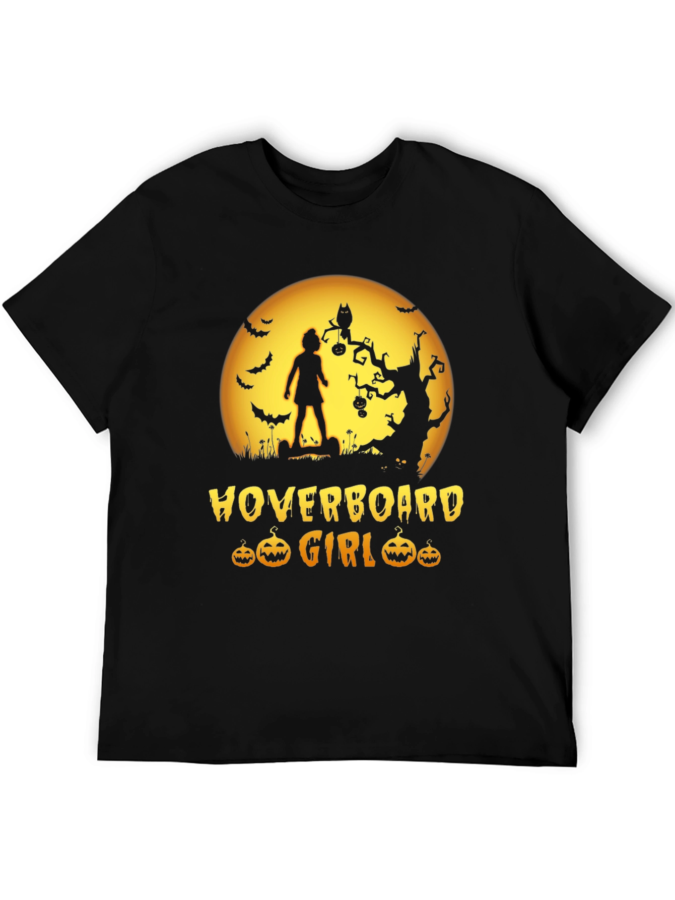 Halloween Hoverboard Girl T-Shirt