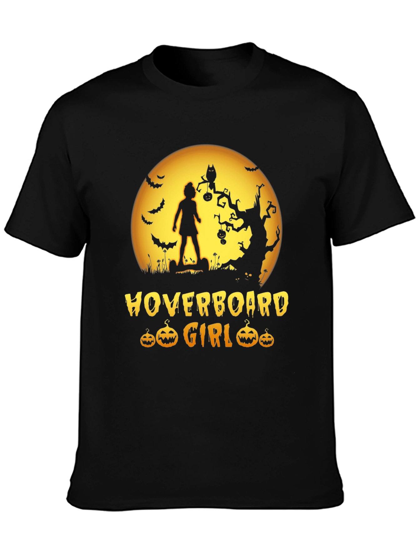 Halloween Hoverboard Girl T-Shirt