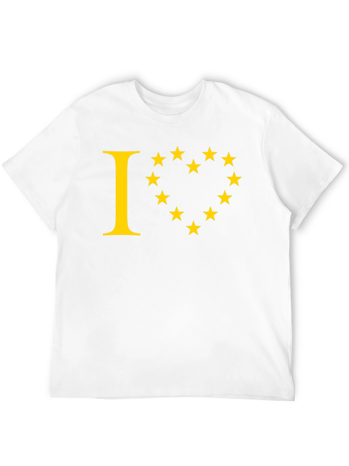 I Heart EU Stars Graphic Tee