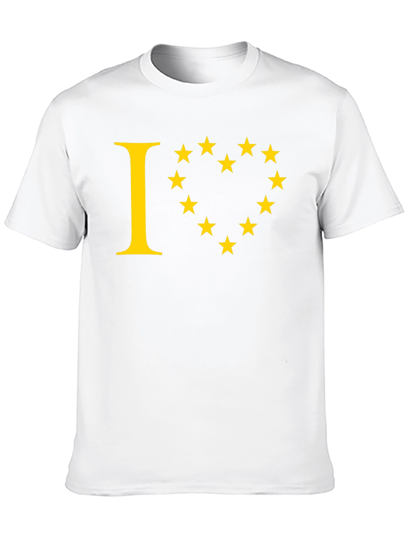I Heart EU Stars Graphic Tee