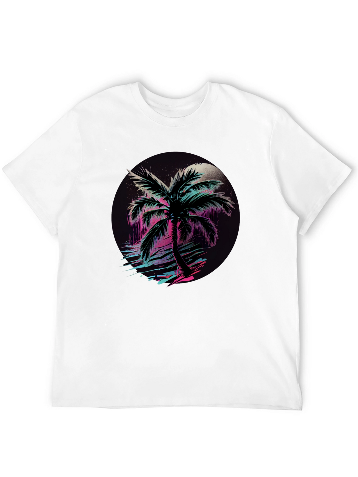 Retro Palm Tree Graphic Tee