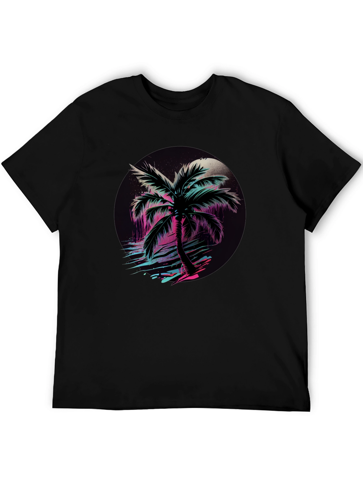 Retro Palm Tree Graphic Tee