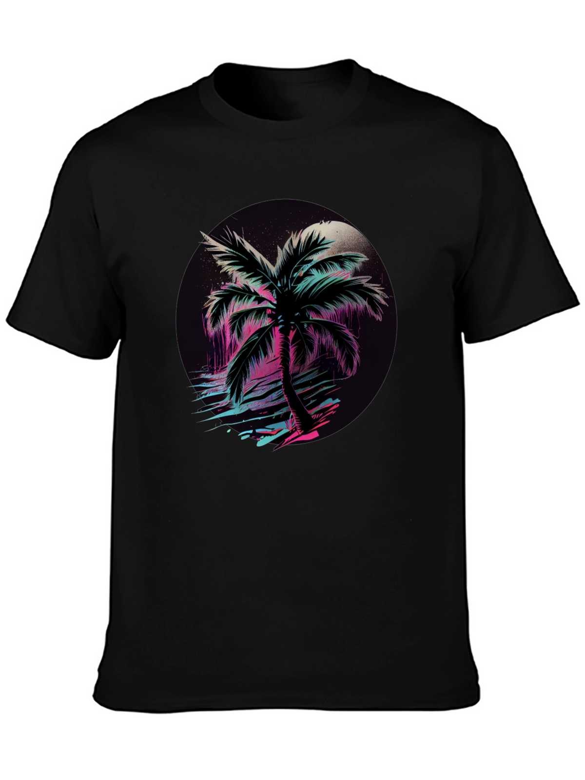 Retro Palm Tree Graphic Tee