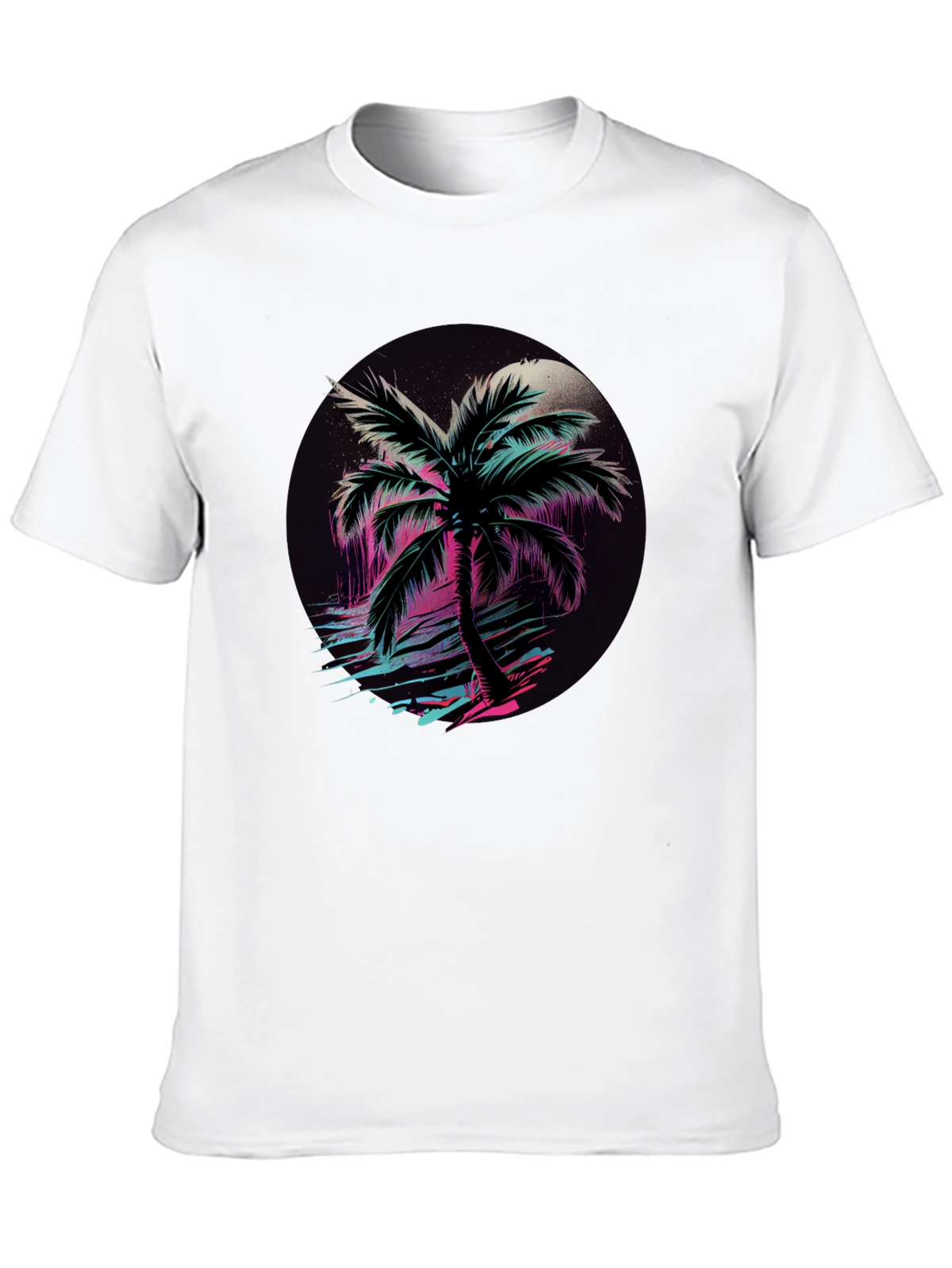 Retro Palm Tree Graphic Tee