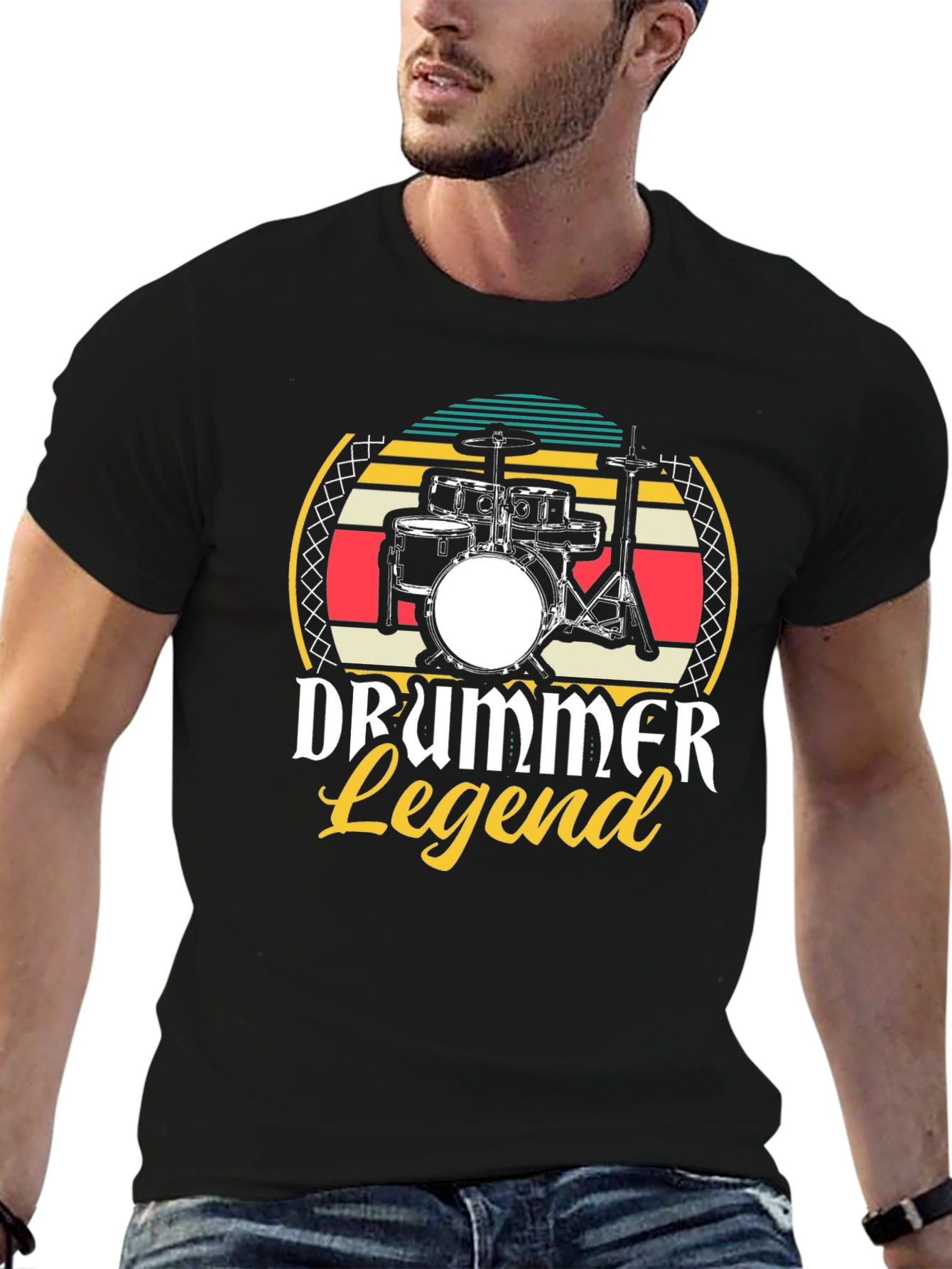 Drummer Legend Graphic Tee
