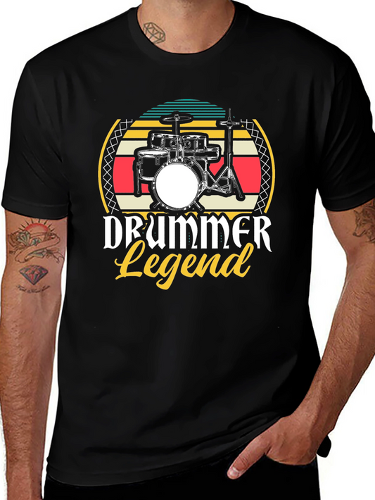 Drummer Legend Graphic Tee