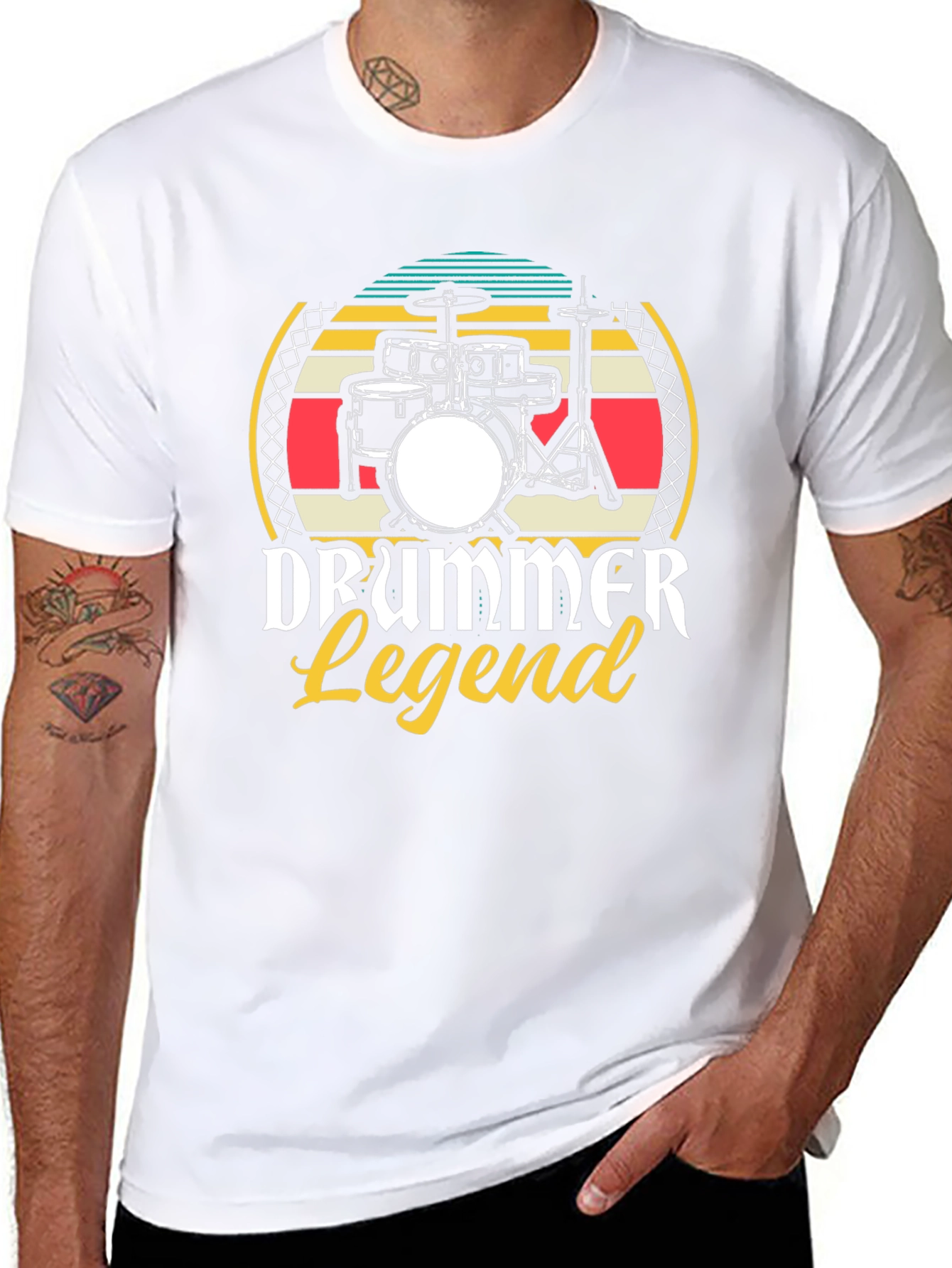 Drummer Legend Graphic Tee