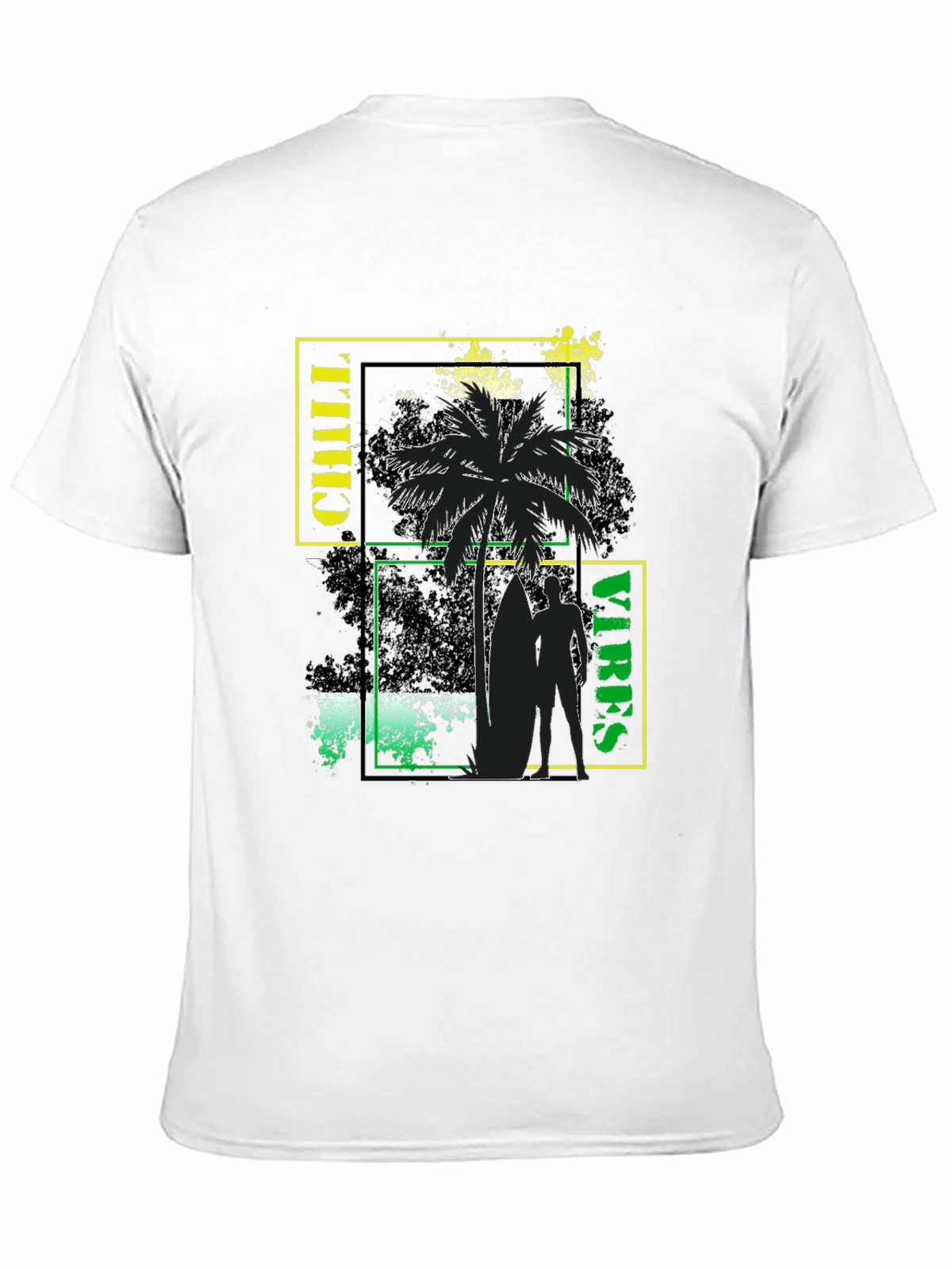 Chill Vibes Graphic Print T-Shirt - Casual Comfort