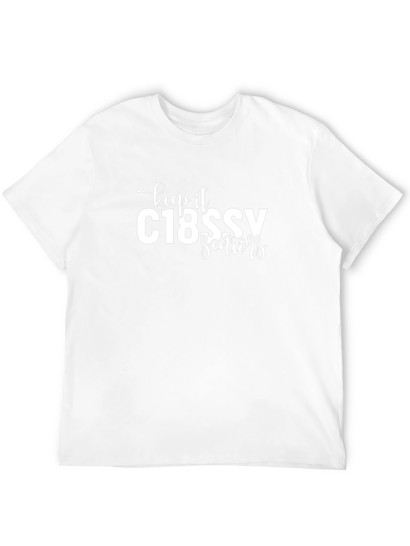 C18SSV Seniors T-Shirt - Black Crew Neck