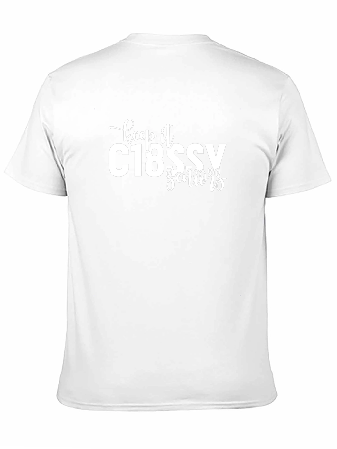 C18SSV Seniors T-Shirt - Black Crew Neck