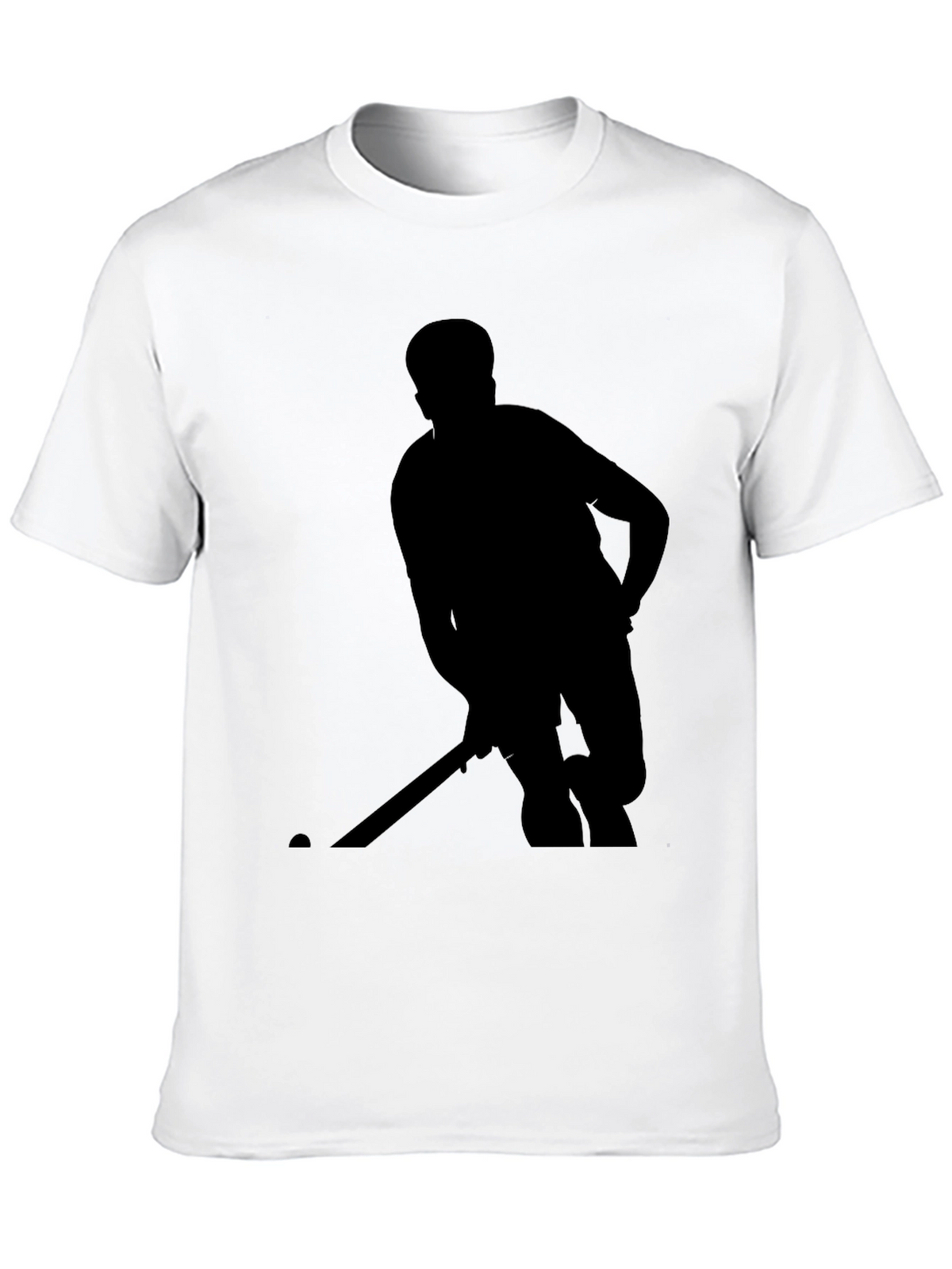 Hockey Player Silhouette T-Shirt