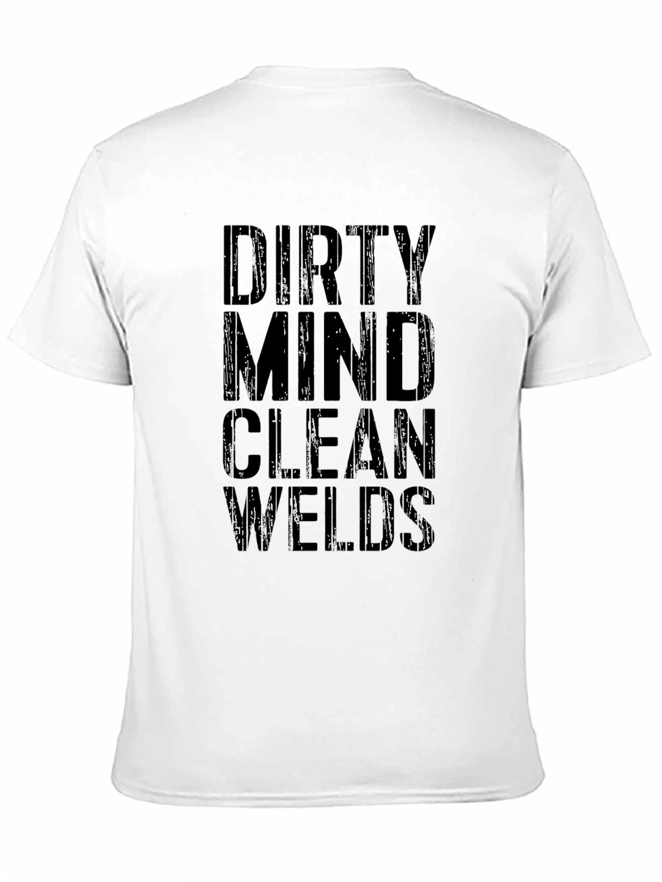 Dirty Mind Clean Welds Graphic T-Shirt - Black