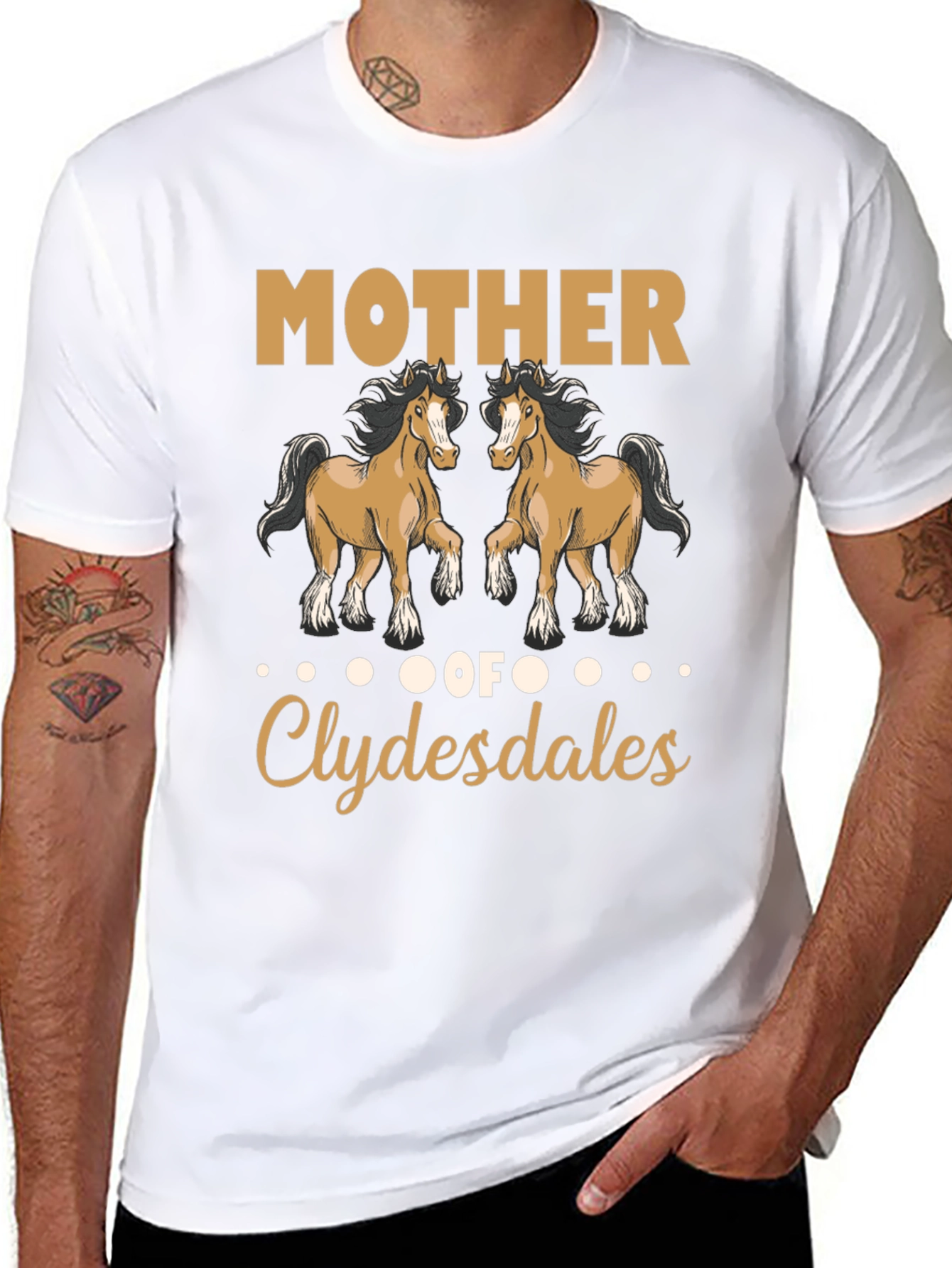 Mother of Clydesdales T-Shirt