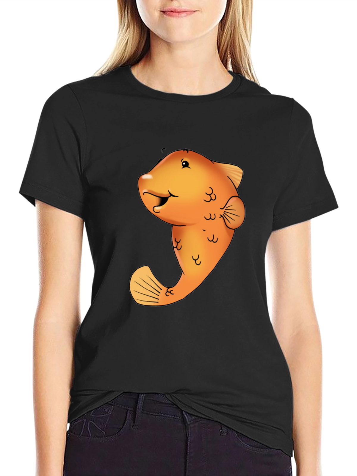 Funny Fish Graphic Tee