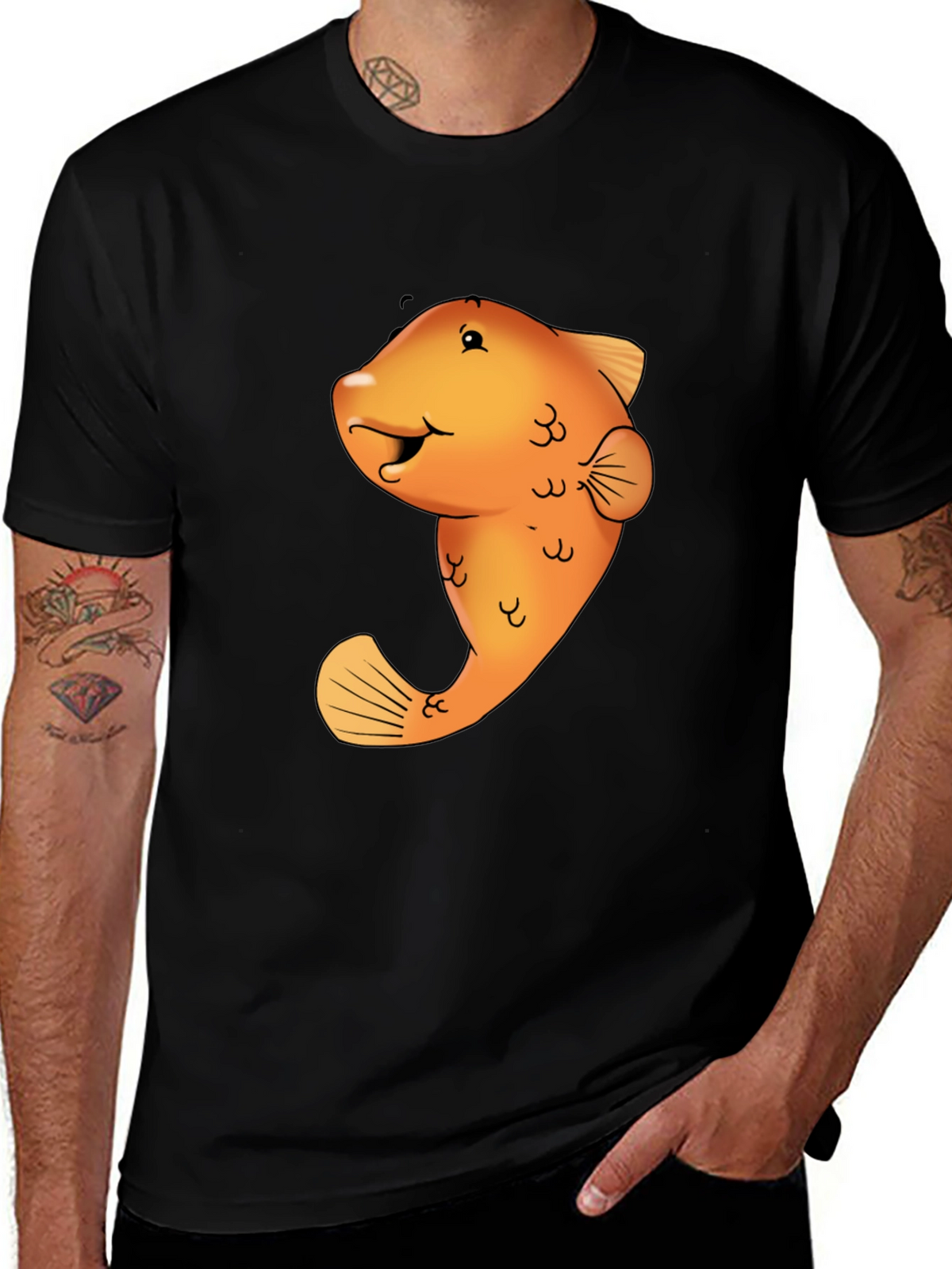 Funny Fish Graphic Tee