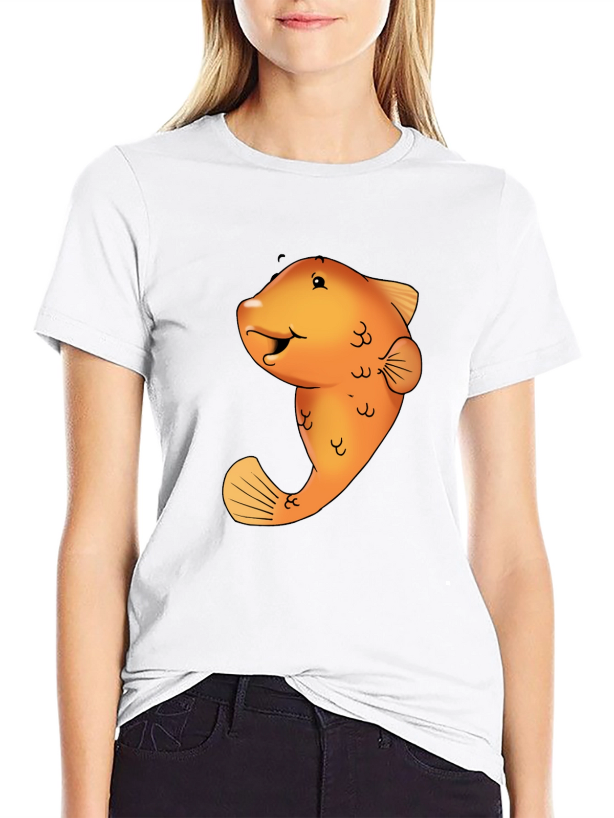 Funny Fish Graphic Tee