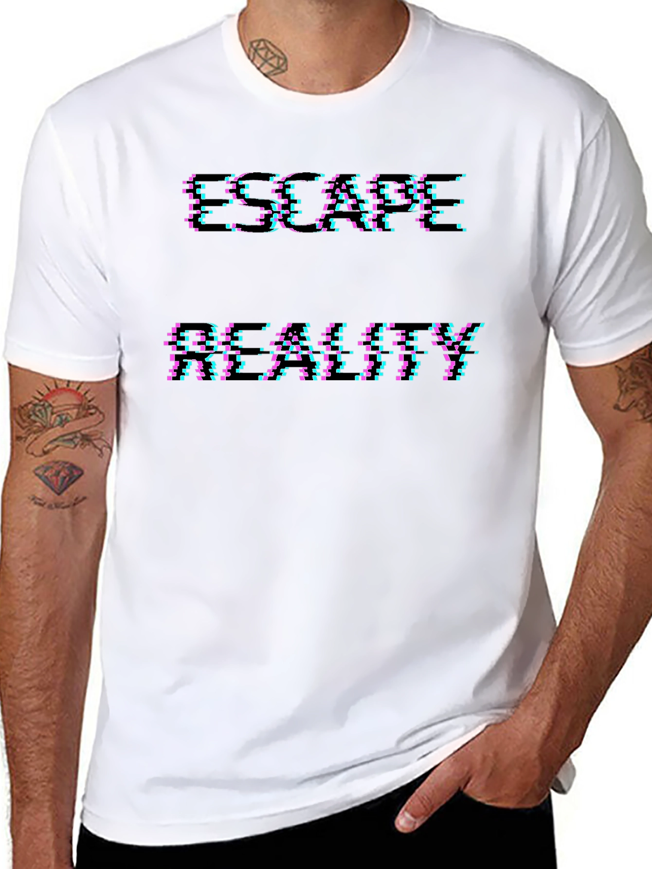 Escape Reality Pixel Art T-Shirt