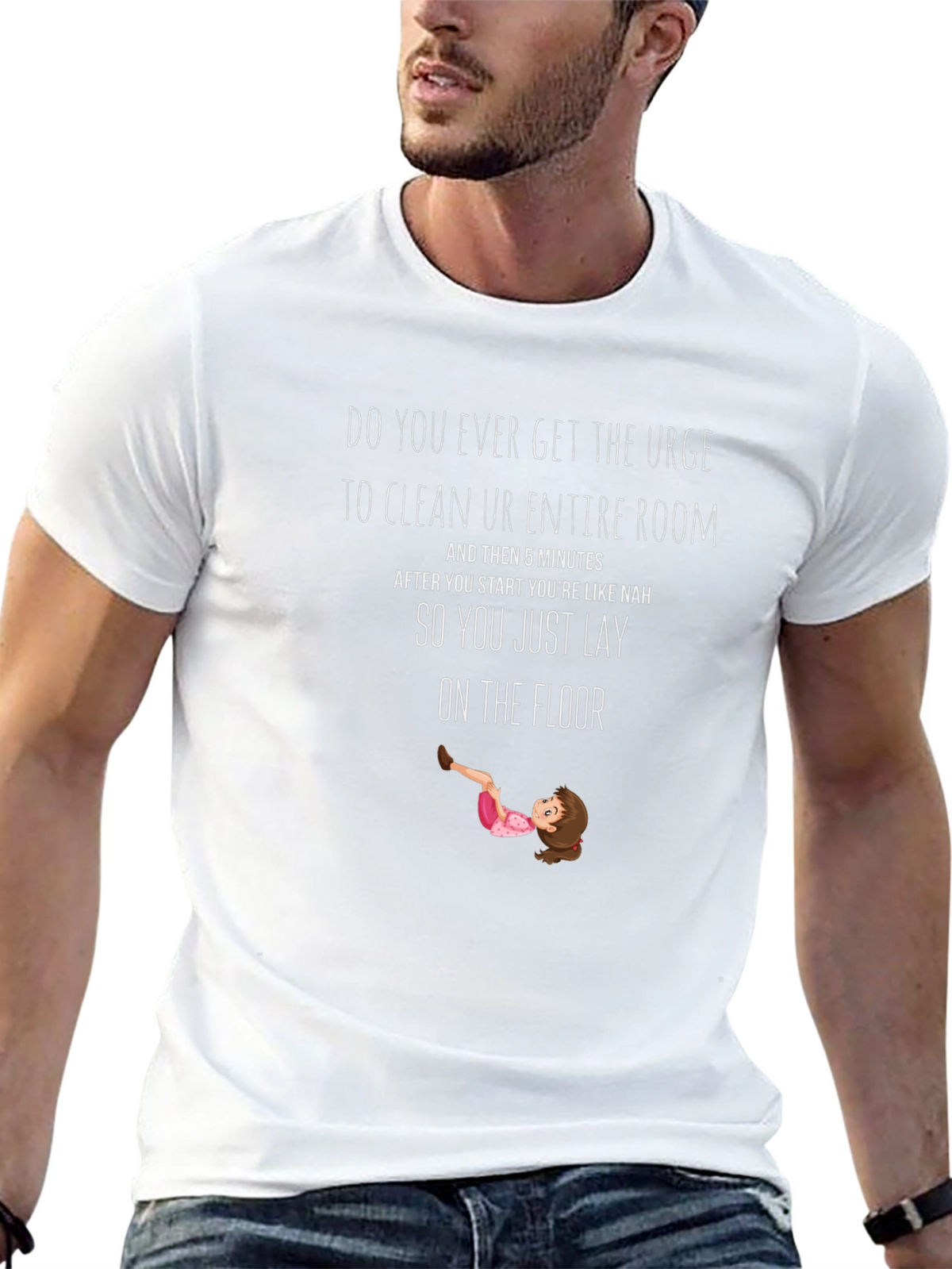 Funny Cleaning Urge T-Shirt