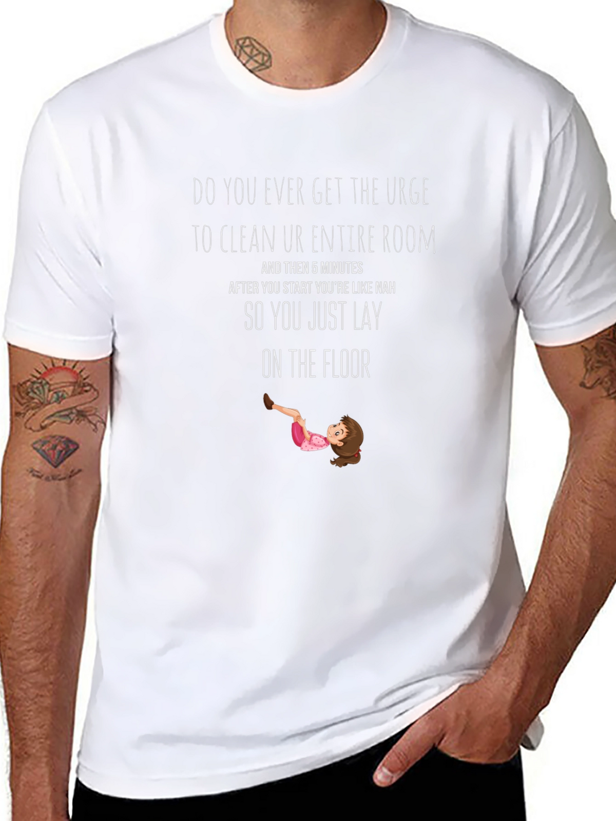 Funny Cleaning Urge T-Shirt