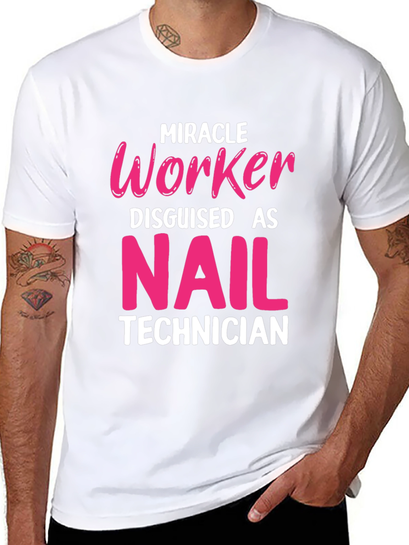 Miracle Worker Nail Technician T-Shirt