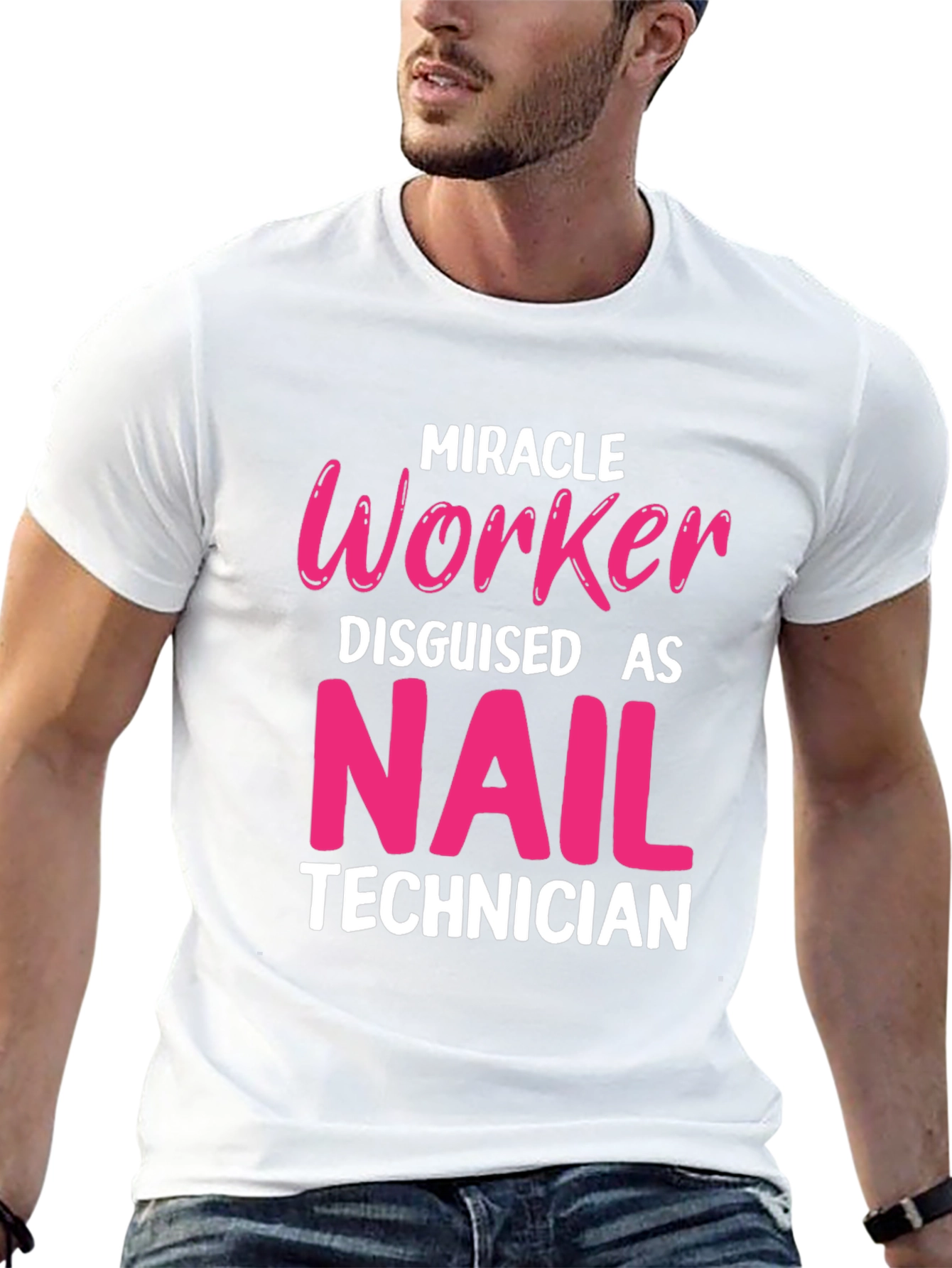 Miracle Worker Nail Technician T-Shirt