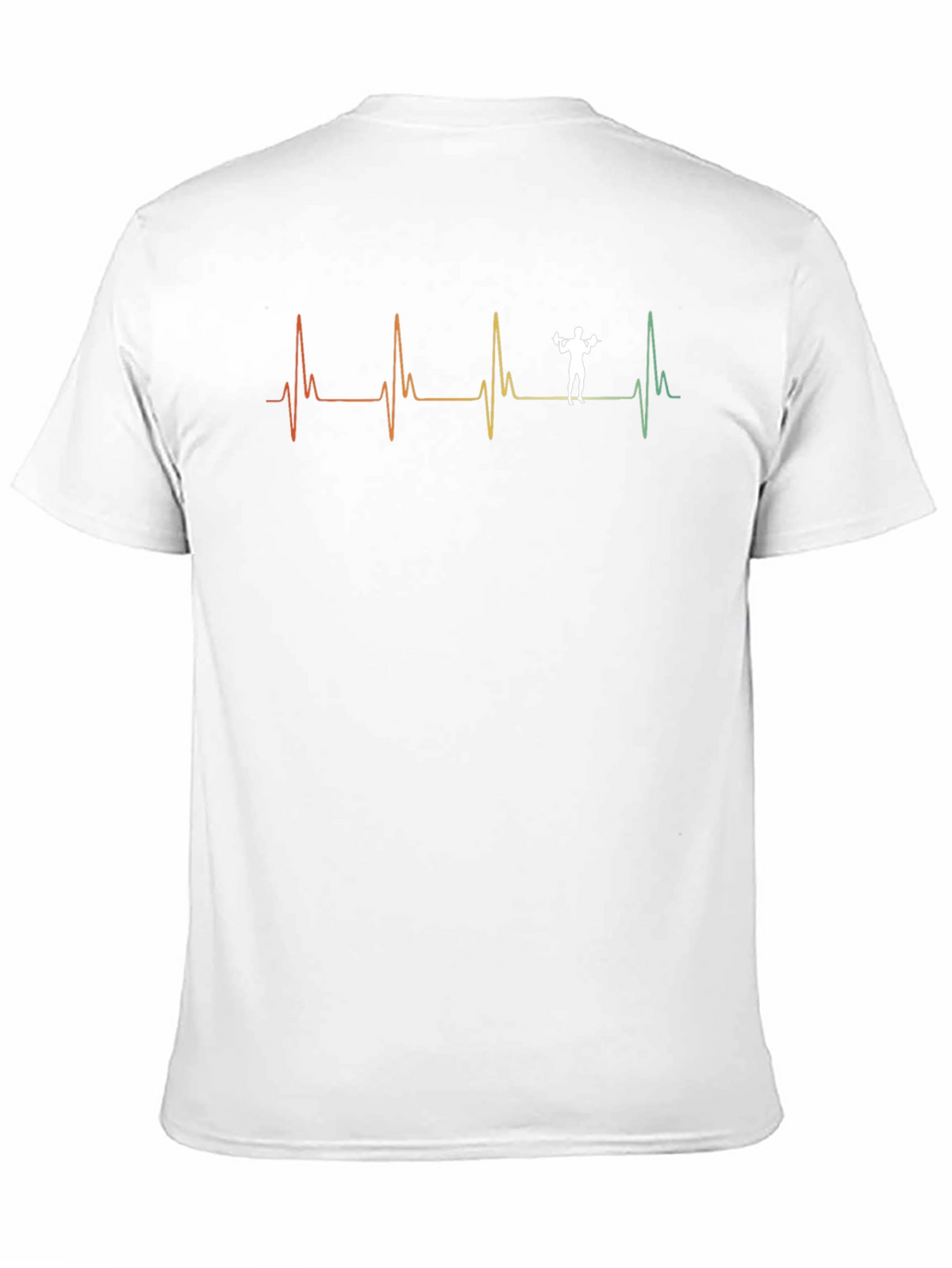 Weightlifting Heartbeat Graphic Tee