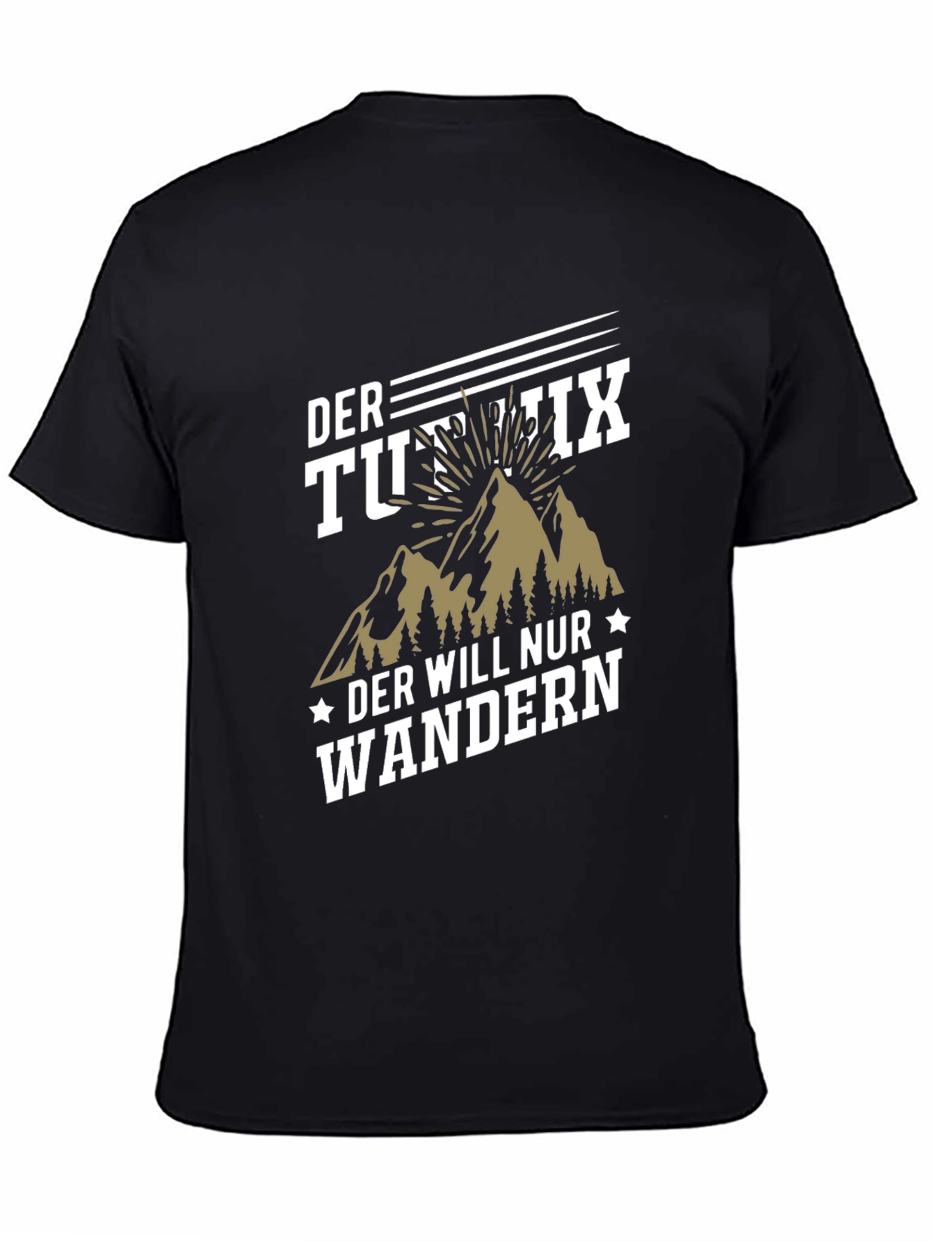 Der Tut Nix Wander T-Shirt Black
