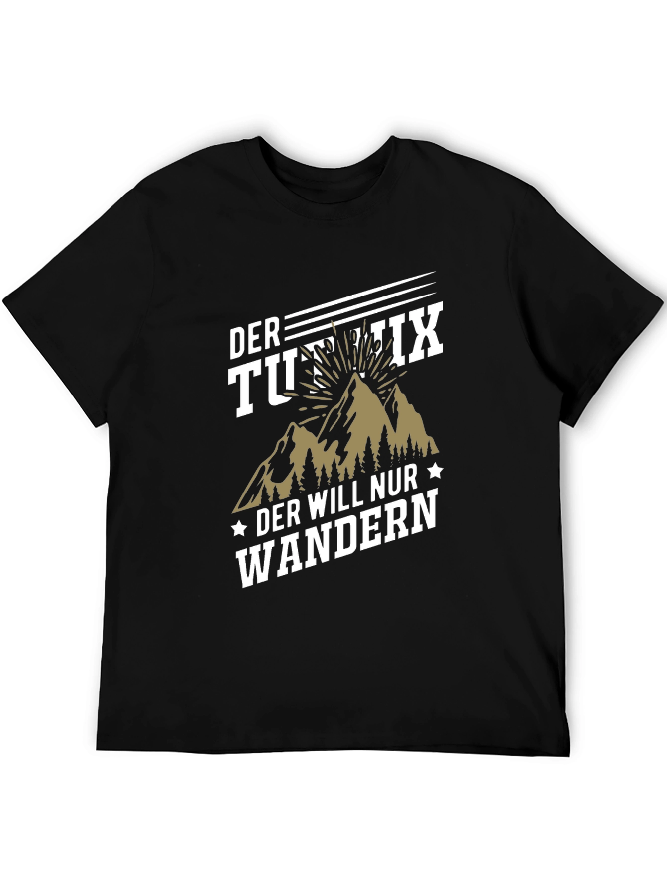 Der Tut Nix Wander T-Shirt Black