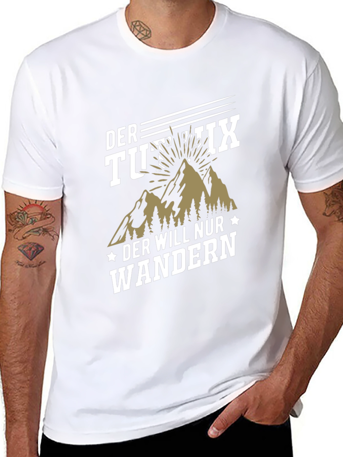 Der Tut Nix Wander T-Shirt Black