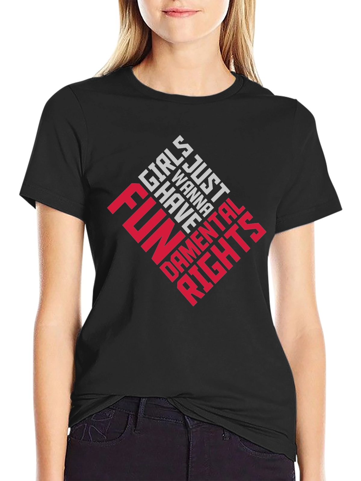 Girls Just Wanna Have Fundamental Rights T-Shirt