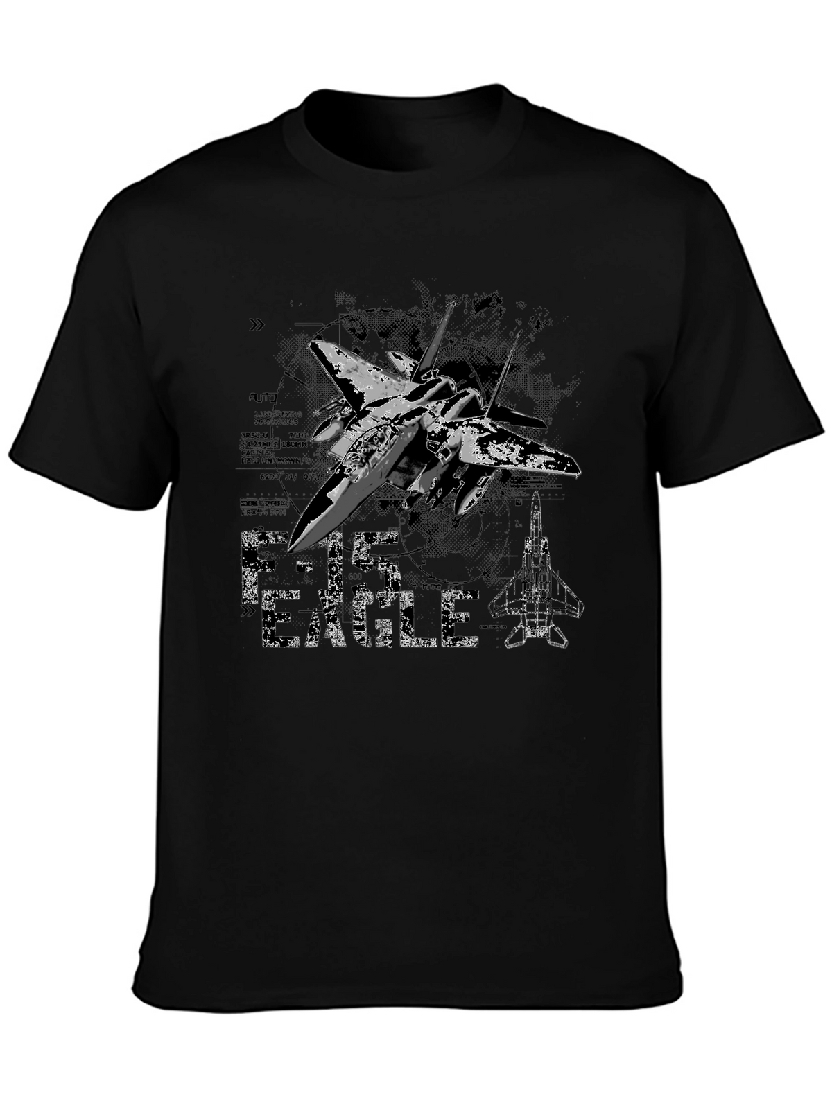 F-15 Eagle Jet Fighter Graphic T-Shirt