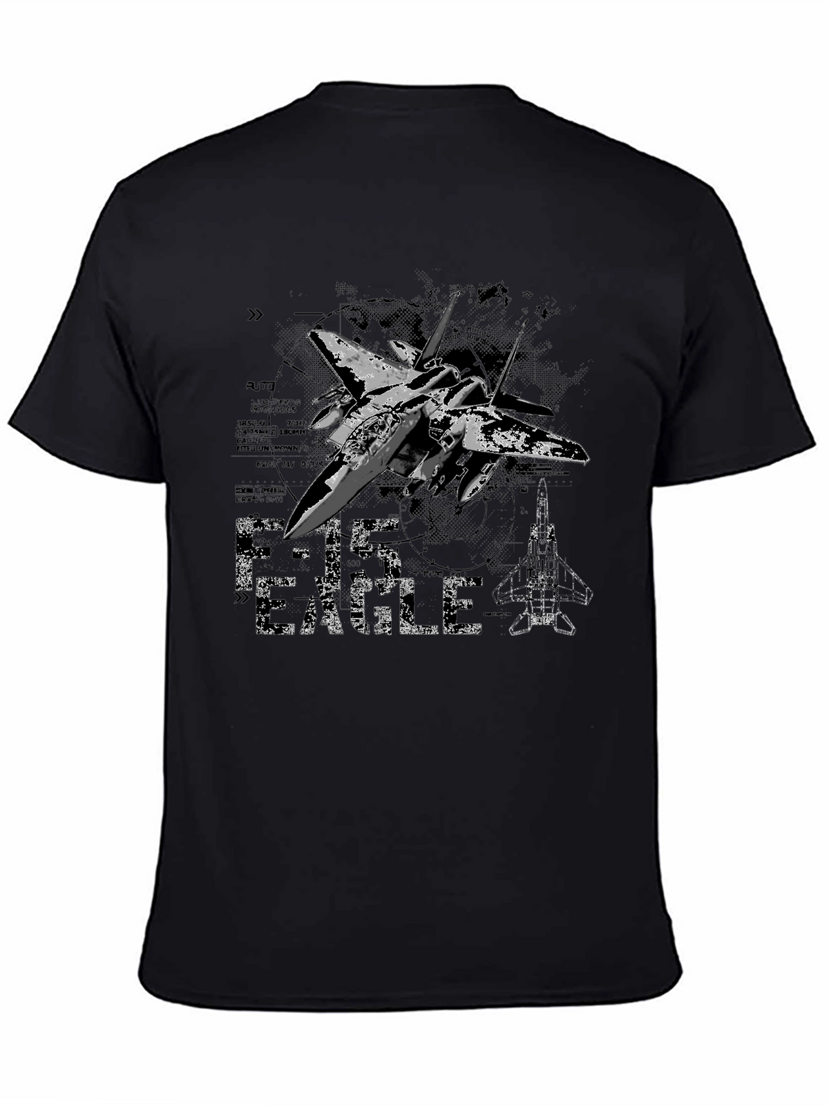 F-15 Eagle Jet Fighter Graphic T-Shirt
