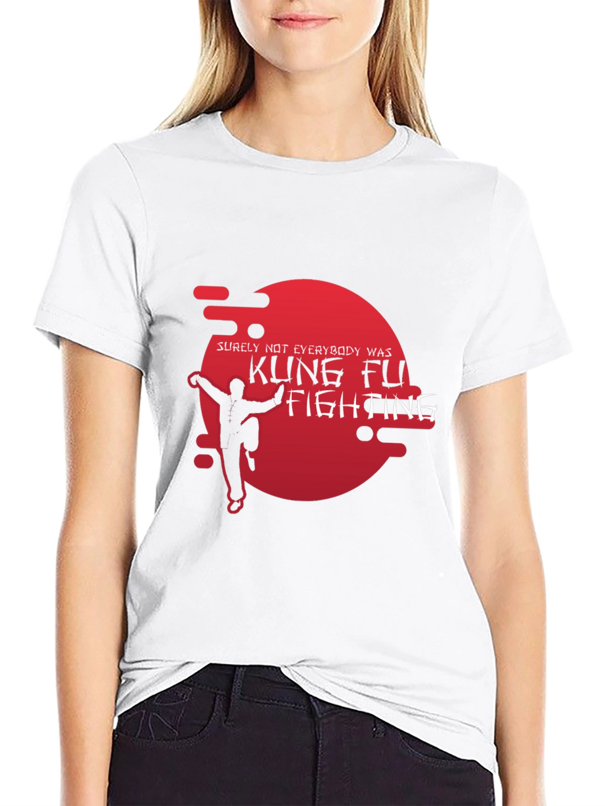 Kung Fu Fighting T-Shirt - Surely Not Everybody Was!