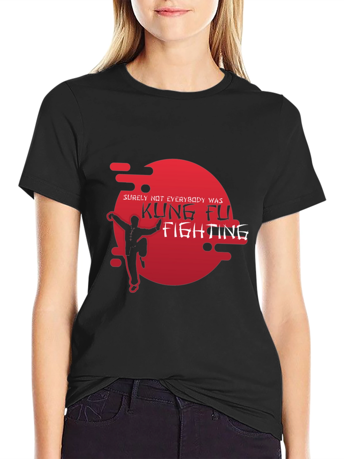 Kung Fu Fighting T-Shirt - Surely Not Everybody Was!