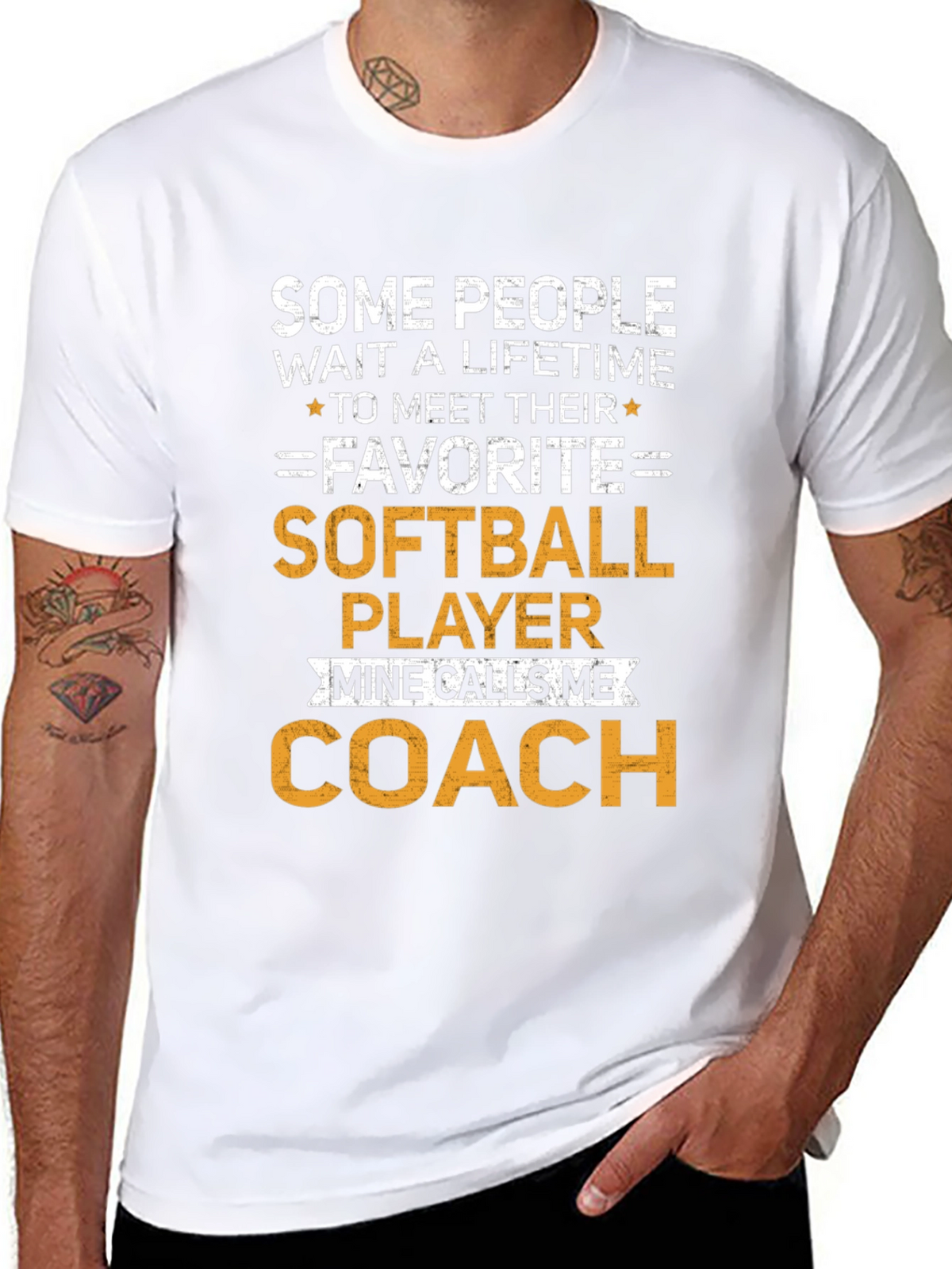 Softball Coach T-Shirt - Favorite Player