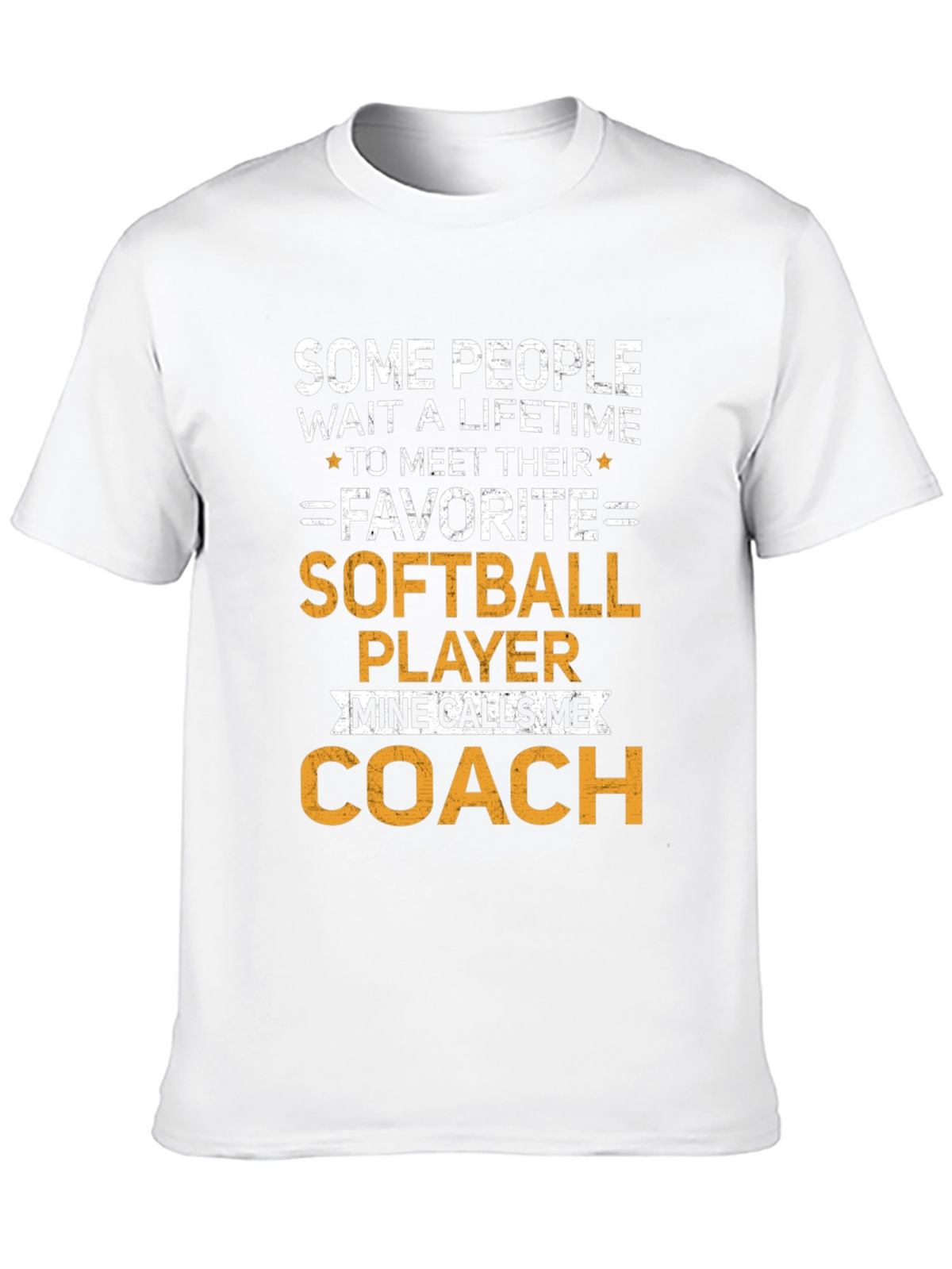 Softball Coach T-Shirt - Favorite Player