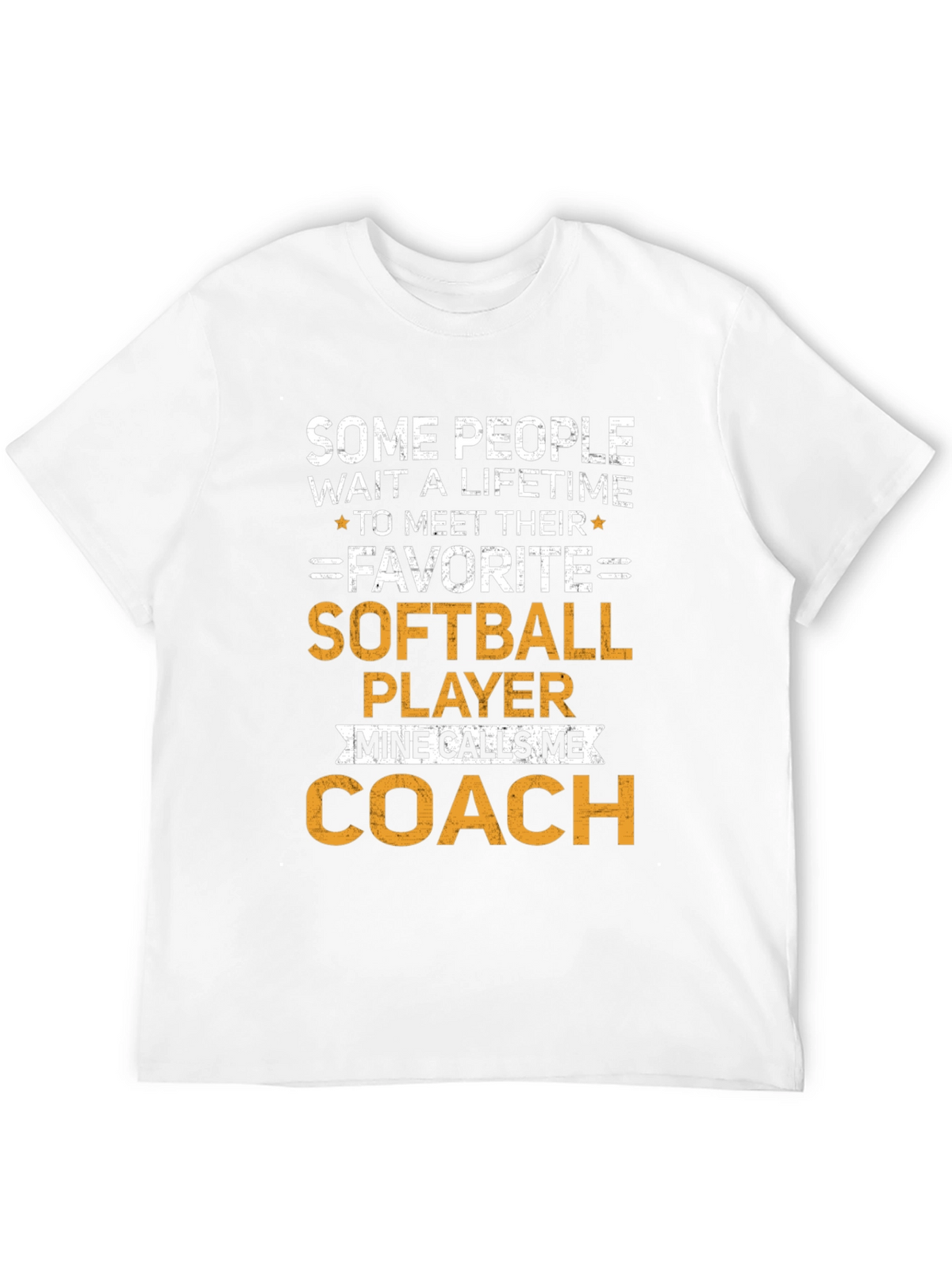 Softball Coach T-Shirt - Favorite Player
