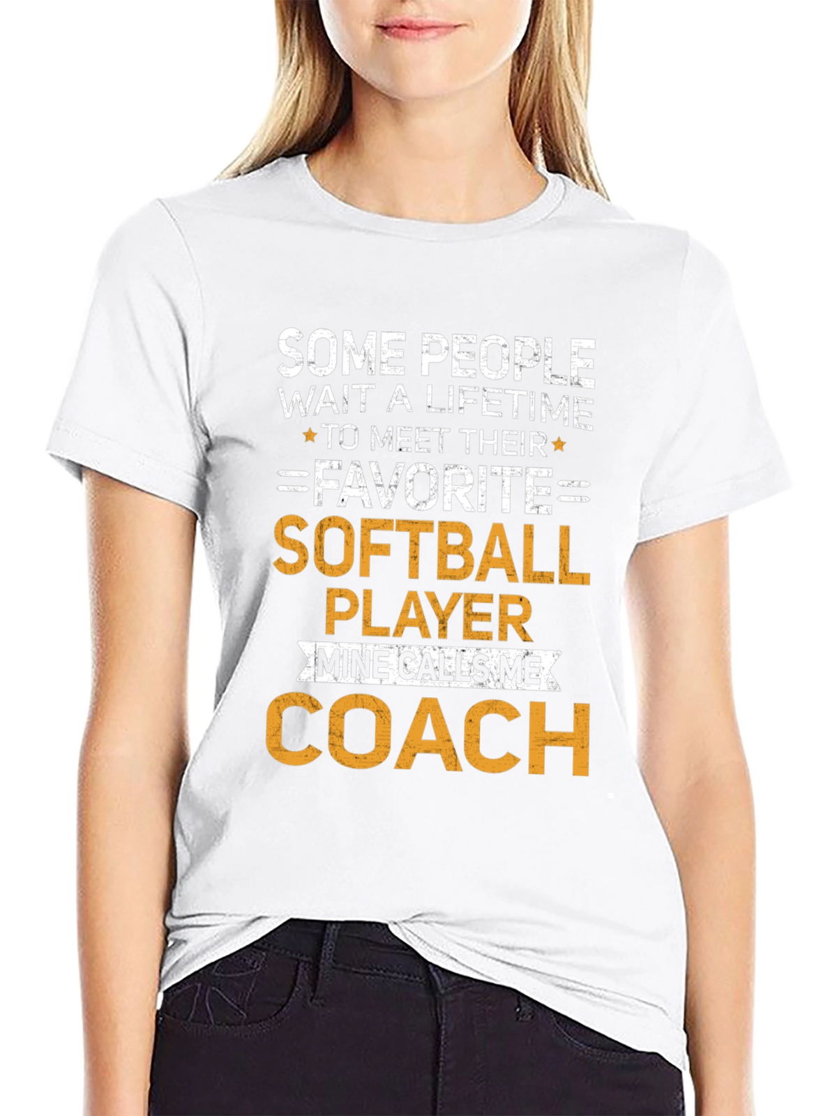 Softball Coach T-Shirt - Favorite Player