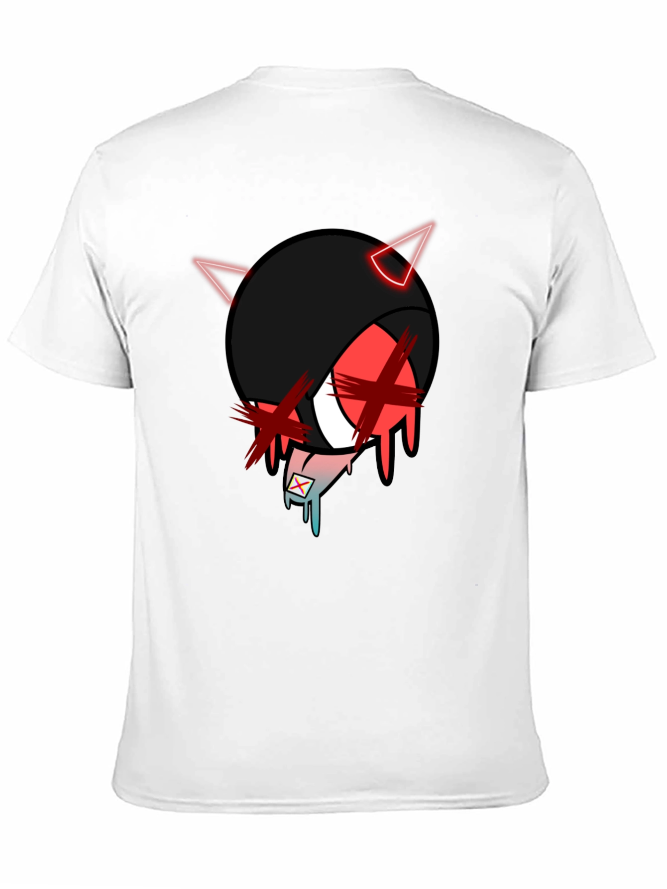 Edgy Graphic Print T-Shirt